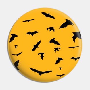 Halloween Bats Pin