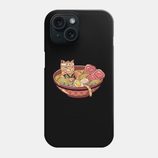 Ramen Meowster Phone Case