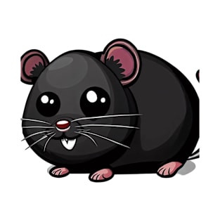 Black hamster T-Shirt