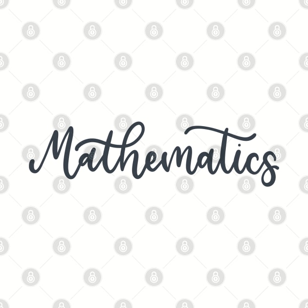 Mathematics by elizabethsdoodles