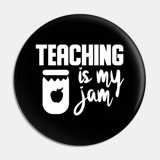 Teaching is my jam funny teacher gifts Pin by Tesszero