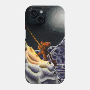 Bertie Bear's Journey to the Moon Phone Case