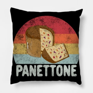 Retro Panettone Cake Gift Pillow