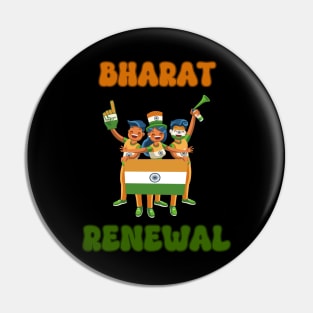 Bharat Renewal India Pin