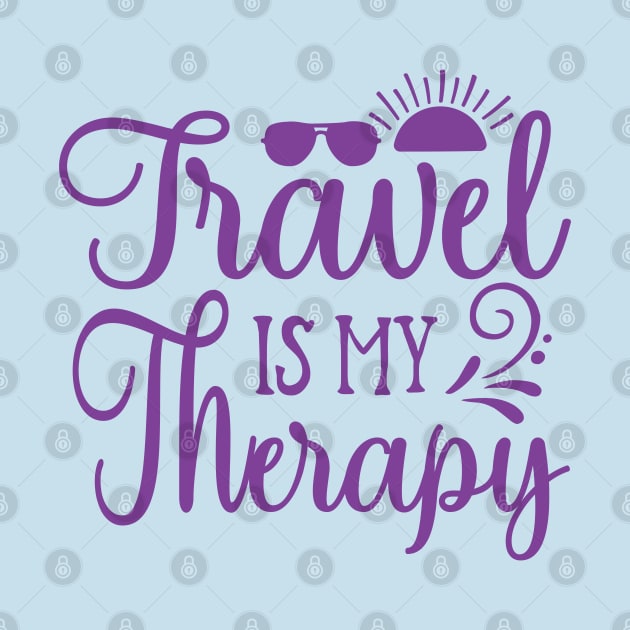 Travel Is My Therapy by AxAr