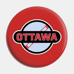 Ottawa Senators Hockey Pin