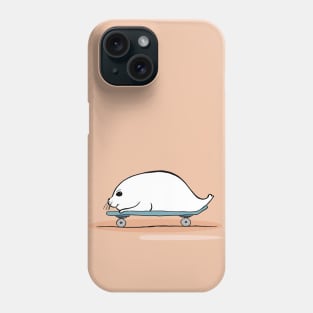 Seal on a Skateboard Phone Case