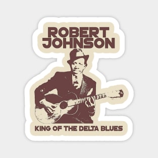 King of The Delta Blues 1937 Magnet