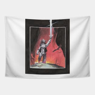 Cerebus the Barbarian Tapestry