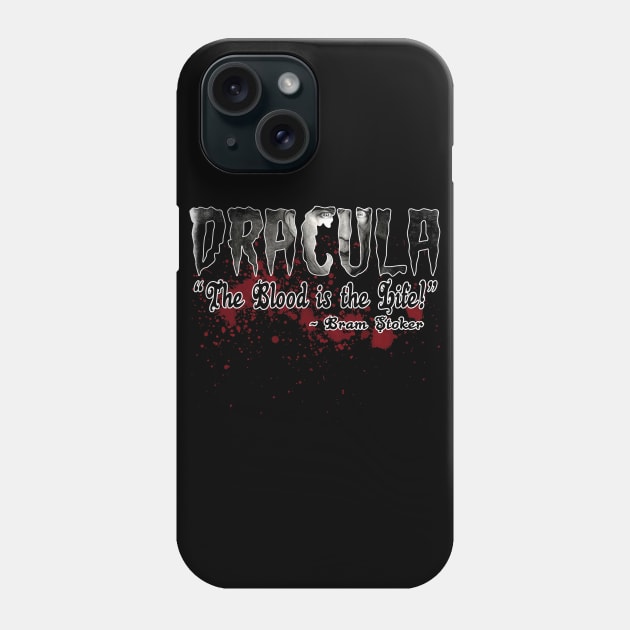 Vintage Dracula Prince of Darkness Phone Case by Joaddo