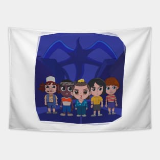 Stranger things cute characters Tapestry