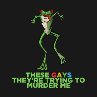 lol frog with qotes T-Shirt