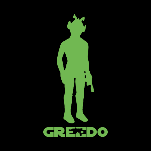 Greedo (Kenner) by My Geeky Tees - T-Shirt Designs