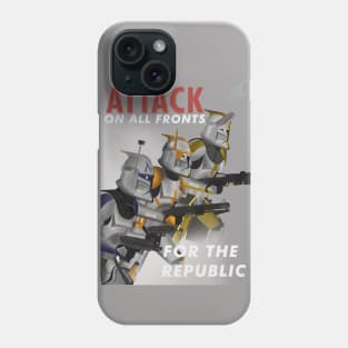 Attack on All Fronts Phone Case