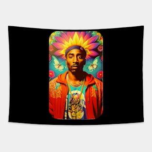 Vintage Rap Music Artwork Tapestry