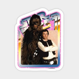 Smugglers (pink starfield, chrome border) Magnet