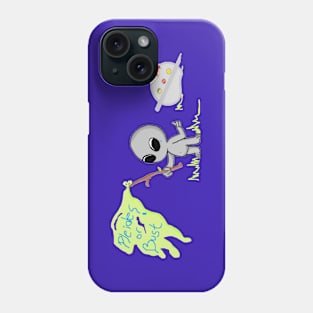 Pleides or Bust, poor alien Phone Case