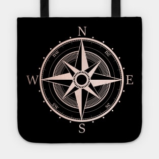 Rose Gold Compass Tote