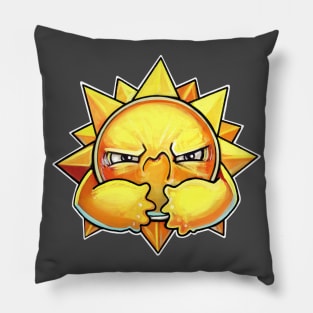 Grumpy sunshine Pillow