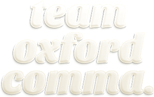 Team Oxford Comma / English Professor / College Students Magnet