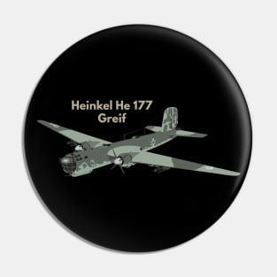 Heinkel He 177 German WW2 Bomber Airplane Pin