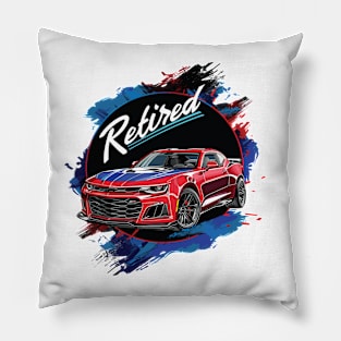 Camero Retired Pillow