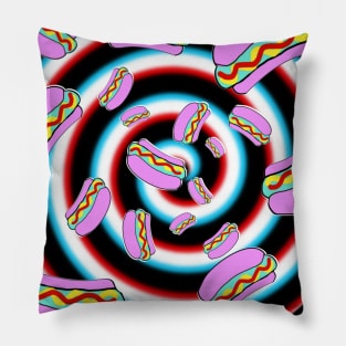 Hypnotic dogs Pillow