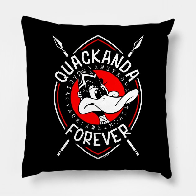 Quackanda Forever Pillow by wloem