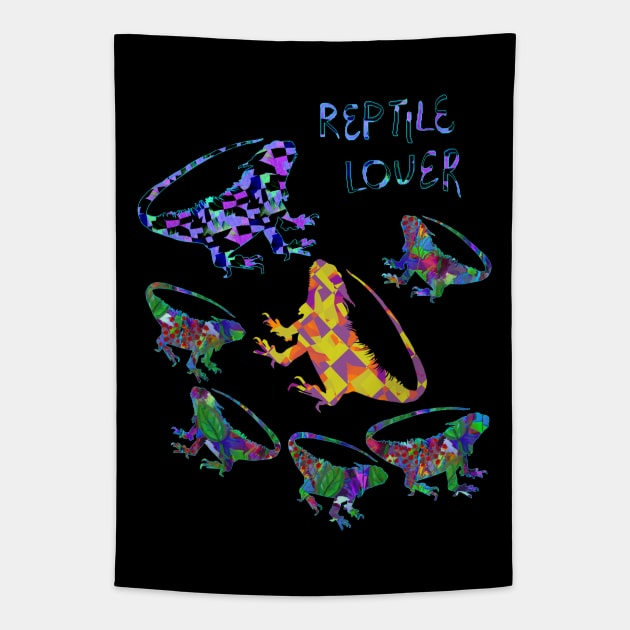 reptile lover Tapestry by neteor