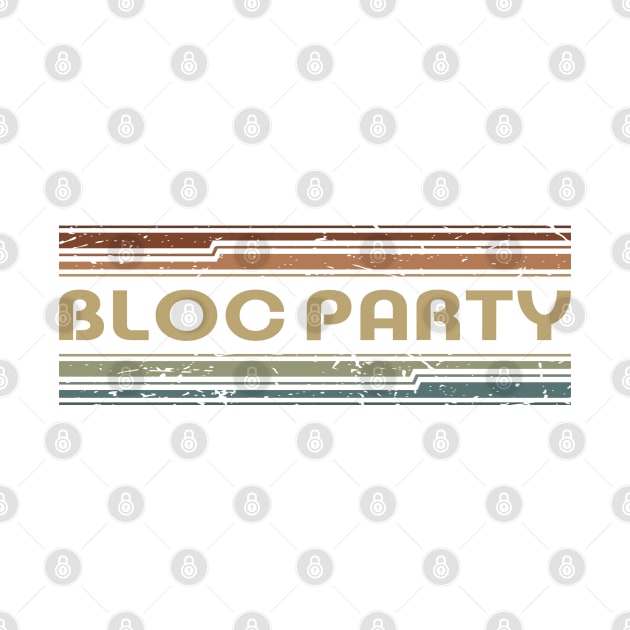 Bloc Party Retro Lines by casetifymask