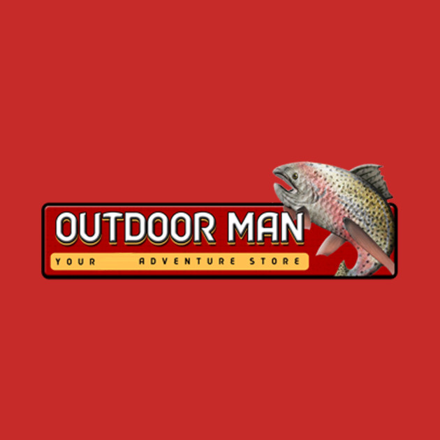 Outdoor Man Merchandise Logo Originallast Standing Outdoor Man Merchandise
