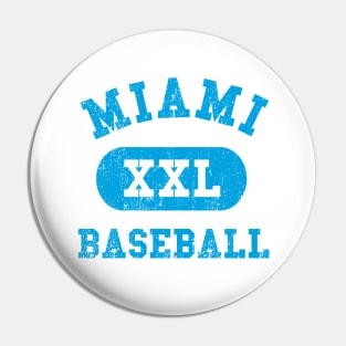 Miami Baseball II Pin