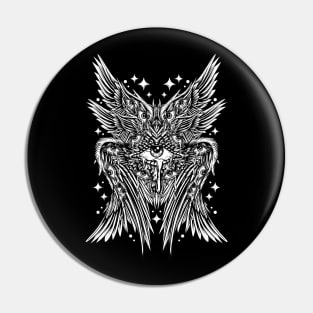 Ancient Guardians: Biblically Accurate Seraphim Angel Pin