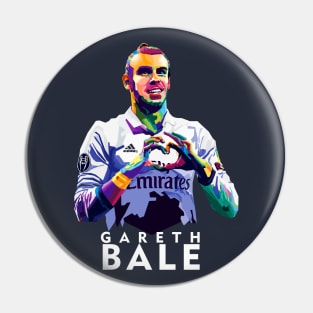 Gareth Bale Wpap Art Pin