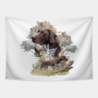 German Shorthaired Pointer Tapestry