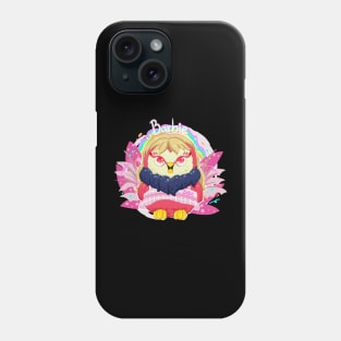 The little red owl wear barbie dress with pattern for Men or Women Kids Boys Girls love owl Phone Case