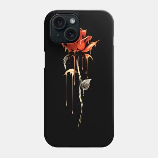 Love can be fragile, even a rose can wilt Phone Case