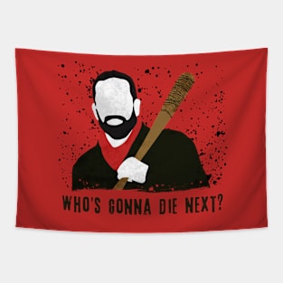 Negan Who's Gonna Die Next The Walking Dead Tapestry