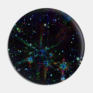 Black Panther Art - Glowing Edges 247 Pin