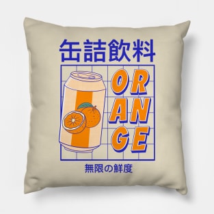 orange drink Pillow