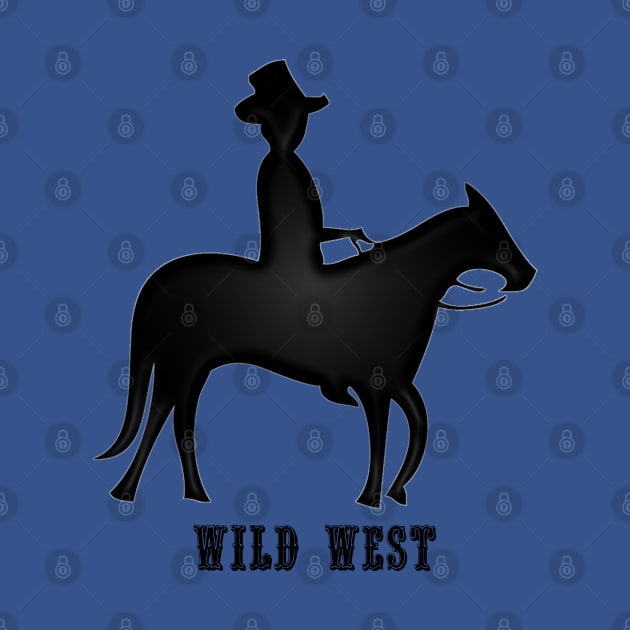 Western Era - Wild West Mexican on Donkey by The Black Panther