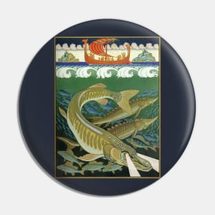 Underwater - The Epic Volga - Ivan Bilibin Pin