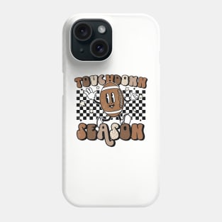 Retro football touchdown Phone Case