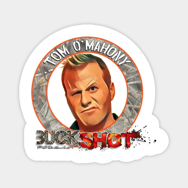 Buckshot Podcast Logo Magnet by tomomahony