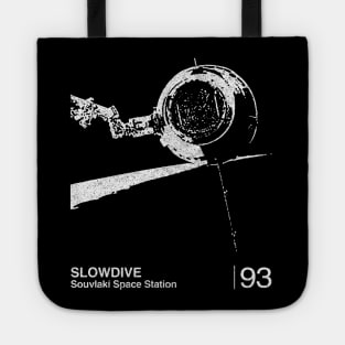 Souvlaki Space Station / Minimal Graphic Design Tribute Tote