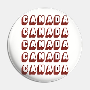 Canada Repeater || Canadian || Canada Day || Pin