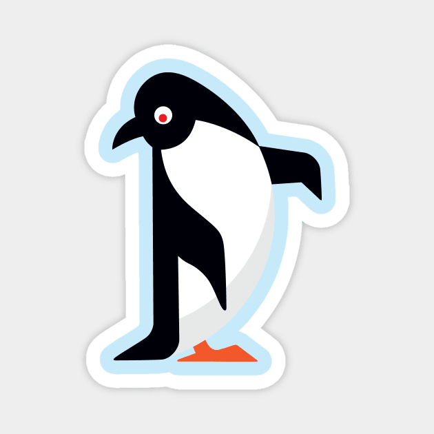 Penguin Magnet by Wright Art