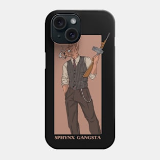 Cat Sphynx Gangsta Phone Case