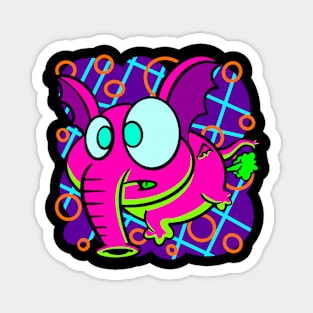 Pink elephant Magnet