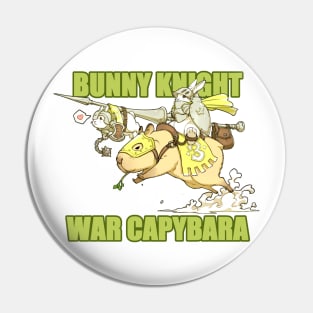 Bunny Knight Pin